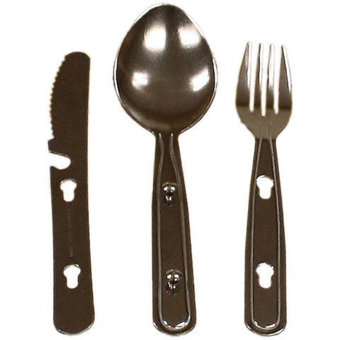 Chow Set, Stainless Steel, 3 Piece Set