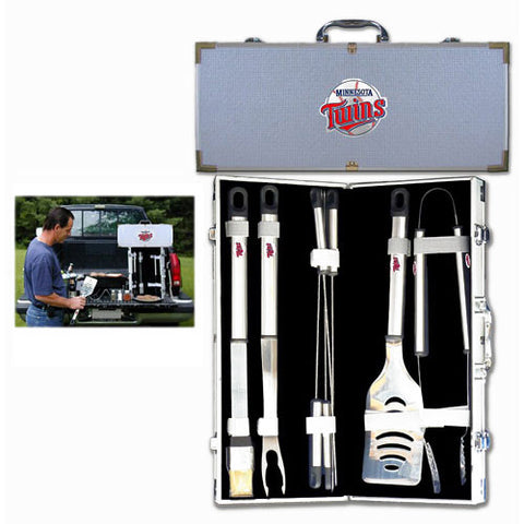 Minnesota Twins MLB 8pc BBQ Tools Set