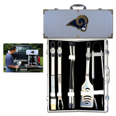 St. Louis Rams NFL 8pc BBQ Tools Set