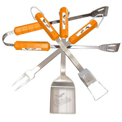 4 Pc Bbq Set Baltimore Orioles - 05103