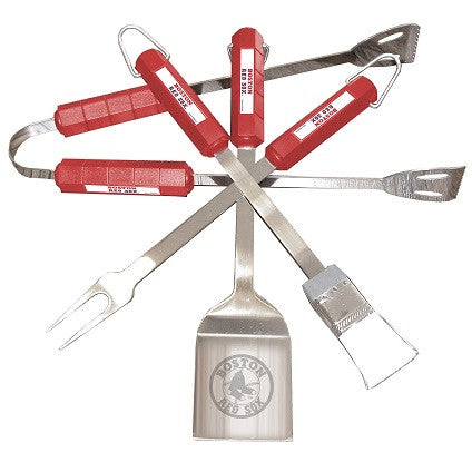 4 Pc Bbq Set Boston Red Sox - 05104