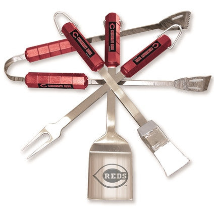 4 Pc Bbq Set Cincinnati Reds - 05107