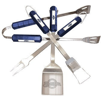 4 Pc Bbq Set Milwaukee Brewers - 05116