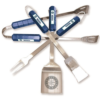 4 Pc Bbq Set Seattle Mariners - 05125