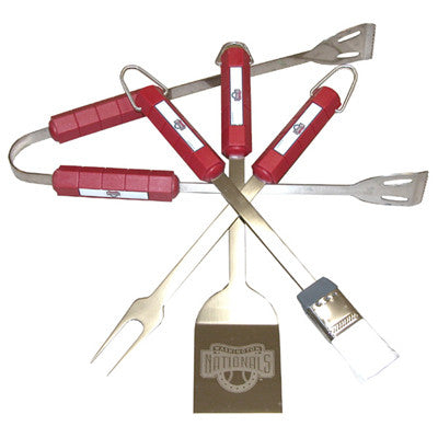 4 Pc Bbq Set Washington Nationals - 05130