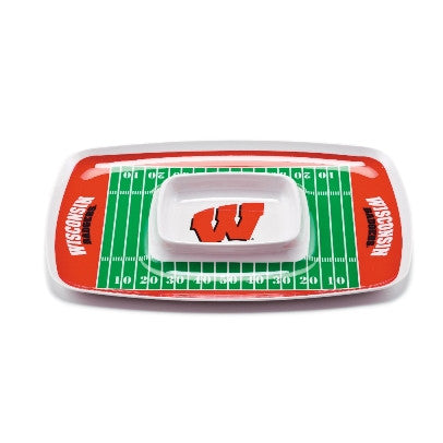 Chip & Dip Tray Wisconsin Badgers - 32020