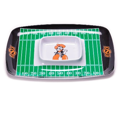 Chip & Dip Tray Oklahoma State Cowboys - 32047