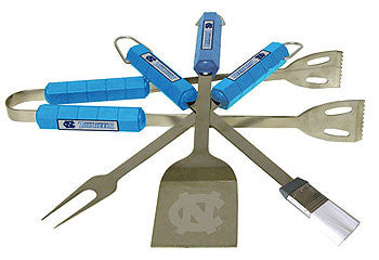 4 Pc Bbq Set North Carolina Tar Heels - 61008