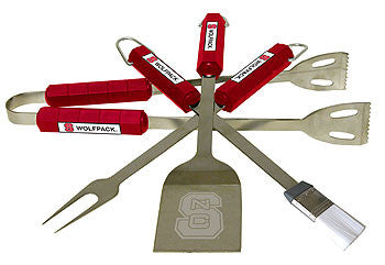 4 Pc Bbq Set N. Carolina State Wolfpack - 61017