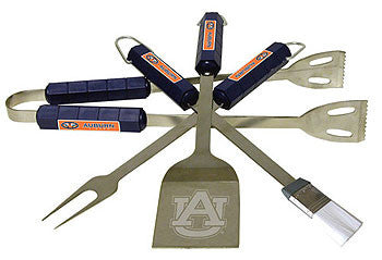 4 Pc Bbq Set Auburn Tigers - 61045