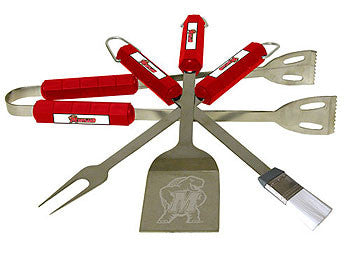 4 Pc Bbq Set Maryland Terrapins - 61046