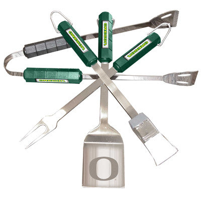 4 Pc Bbq Set Oregon Ducks - 61051