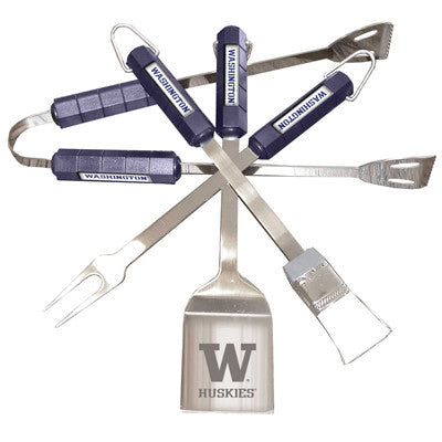 4 Pc Bbq Set Washington Huskies - 61054