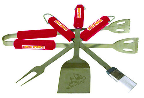 4 Pc Bbq Set Iowa State Cyclones - 61122