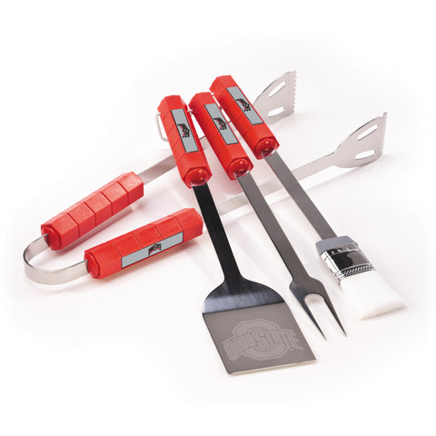 4 Pc Bbq Set Ohio State Buckeyes - 61155