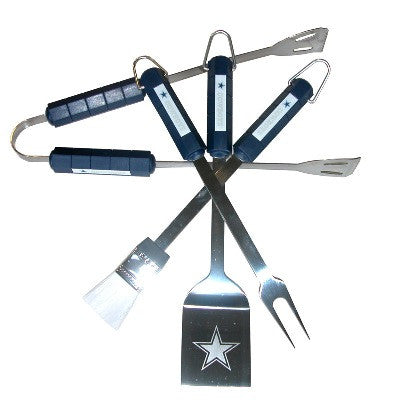 4 Piece Bbq Set Dallas Cowboys - 78103