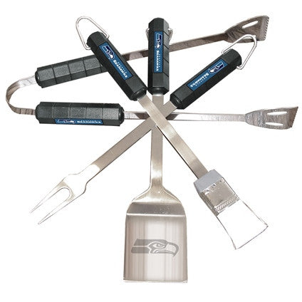 4 Piece Bbq Set Seattle Seahawks - 78110