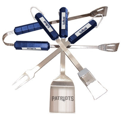 4 Piece Bbq Set New England Patriots - 78111