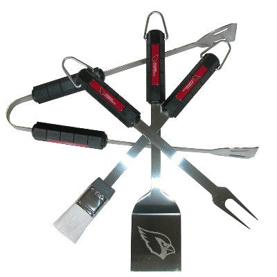 4 Piece Bbq Set Arizona Cardinals - 78122