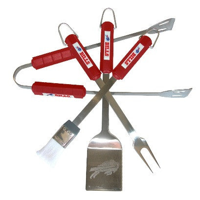 4 Piece Bbq Set Buffalo Bills - 78123