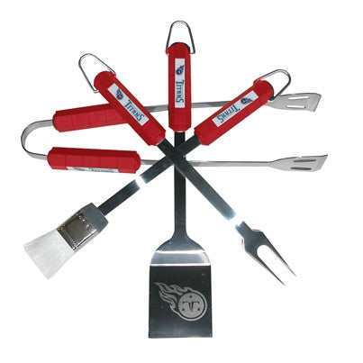 4 Piece Bbq Set Tennessee Titans - 78143