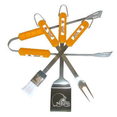 4 Piece Bbq Set Cleveland Browns - 78144