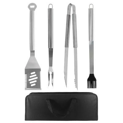 BR 5 Pc Grill Tool Set w Case