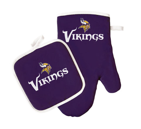 Minnesota Vikings Oven Mitt and Pot Holder